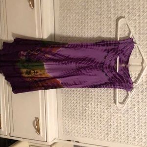 Tie dyed dress size small
